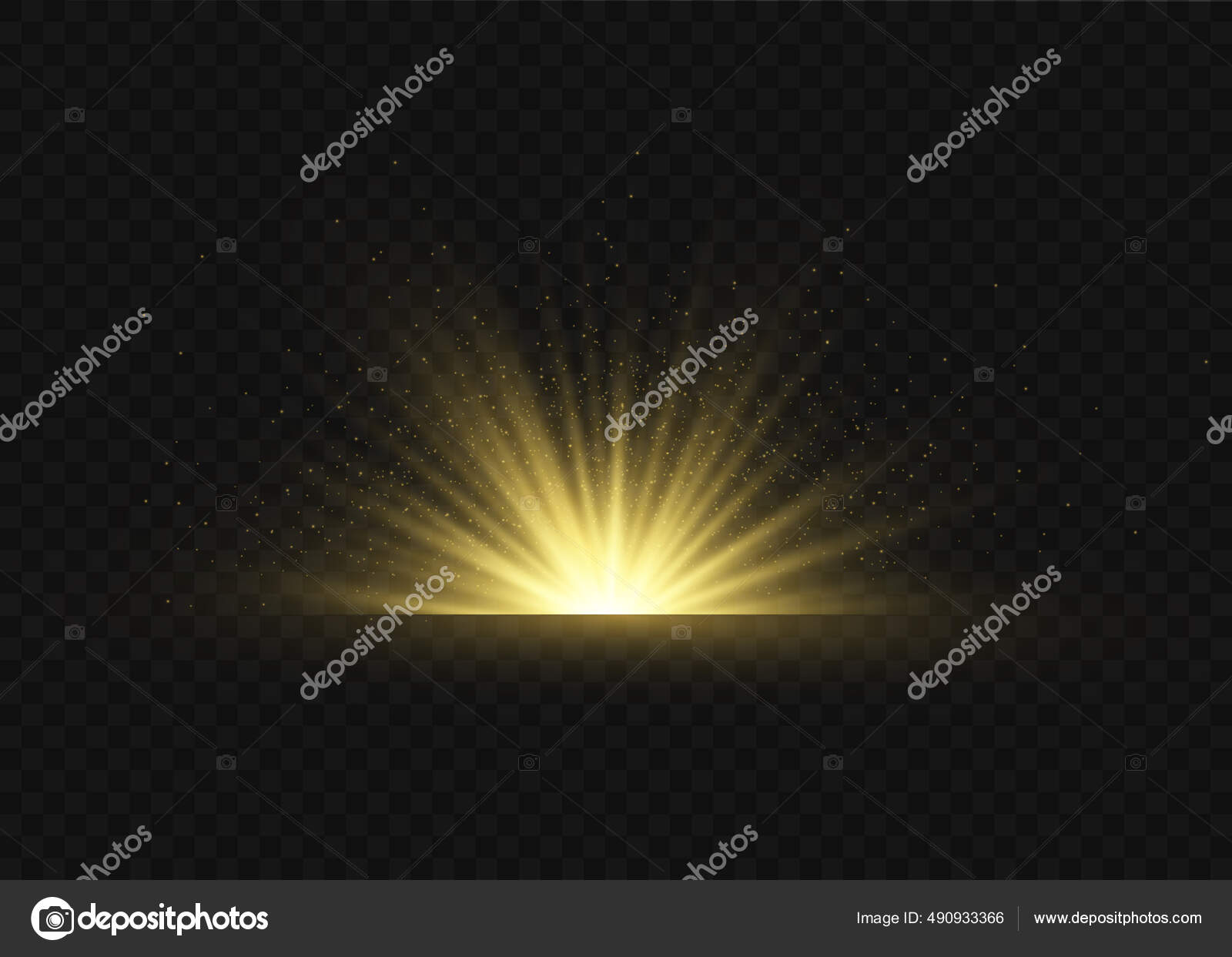 Efeito de luz explosão sol, brilho faísca flash. imagem vetorial de  roman11998866@gmail.com© 490933366